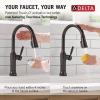 imageDelta Faucet Renaldi Touchless ProClean Kitchen Faucet with Touch Technology and Soap Dispenser in Arctic StainlessVenetian Bronze