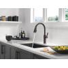imageDelta Faucet Renaldi Touchless ProClean Kitchen Faucet with Touch Technology and Soap Dispenser in Arctic StainlessVenetian Bronze