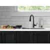 imageDelta Faucet Emmeline Touchless Kitchen Faucet with Touch Technology Black Kitchen Sink Faucet with Pull Down Sprayer Matte Black 9182TLBLDSTLumicoat Champagne Bronze