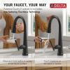 imageDelta Faucet Emmeline Touchless Kitchen Faucet with Touch Technology Black Kitchen Sink Faucet with Pull Down Sprayer Matte Black 9182TLBLDSTMatte Black