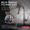 imageDelta Faucet Essa Touchless Bar Faucet with Touch Technology Gold Pull Down Prep Sink Faucet Champagne Bronze 9913TLCZDSTArctic Stainless
