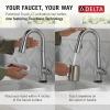 imageDelta Faucet Essa Touchless Bar Faucet with Touch Technology Gold Pull Down Prep Sink Faucet Champagne Bronze 9913TLCZDSTArctic Stainless