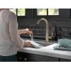 imageDelta Faucet Essa Touchless Bar Faucet with Touch Technology Gold Pull Down Prep Sink Faucet Champagne Bronze 9913TLCZDSTChampagne Bronze