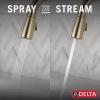 imageDelta Faucet Essa Touchless Bar Faucet with Touch Technology Gold Pull Down Prep Sink Faucet Champagne Bronze 9913TLCZDSTChampagne Bronze