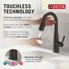 imageDelta Faucet Essa Touchless Bar Faucet with Touch Technology Gold Pull Down Prep Sink Faucet Champagne Bronze 9913TLCZDSTVenetian Bronze