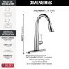 imageTouch2O Technology Kitchen Faucet with Touchless TechnologyArctic Stainless