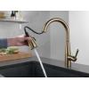 imageTouch2O Technology Kitchen Faucet with Touchless TechnologyChampagne Bronze