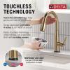 imageTouch2O Technology Kitchen Faucet with Touchless TechnologyChampagne Bronze