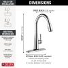 imageTouch2O Technology Kitchen Faucet with Touchless TechnologyChrome