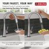 imageTouch2O Technology Kitchen Faucet with Touchless TechnologyLumicoat Arctic Stainless
