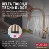 imageTouch2O Technology Kitchen Faucet with Touchless TechnologyLumicoat Champagne Bronze