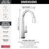 imageTouch2O Technology Kitchen Faucet with Touchless TechnologyLumicoat Chrome