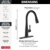 imageTouch2O Technology Kitchen Faucet with Touchless TechnologyMatte Black