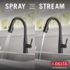 imageTouch2O Technology Kitchen Faucet with Touchless TechnologyMatte Black