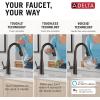imageTouch2O Technology Kitchen Faucet with Touchless TechnologyVenetian Bronze