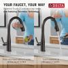 imageTouch2O Technology Kitchen Faucet with Touchless TechnologyVenetian Bronze