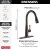 imageTouch2O Technology Kitchen Faucet with Touchless TechnologyVenetian Bronze