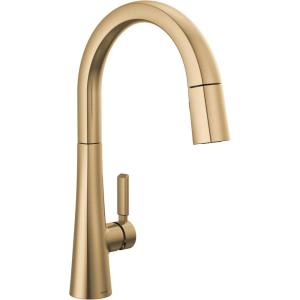 imageTouch2O Technology Kitchen Faucet with Touchless TechnologyLumicoat Champagne Bronze
