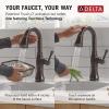 imageDelta Faucet Cassidy Touchless Bar Faucet with Touch Technology Gold Pull Down Prep Sink Faucet Lumicoat Champagne Bronze 9997TLCZPRDSTVenetian Bronze
