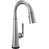 imageDelta Faucet Emmeline Touchless Bar Faucet with Touch Technology Black Pull Down Prep Sink Faucet Matte Black 9982TLBLDSTArctic Stainless