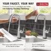 imageDelta Faucet Stryke Touchless Bar Faucet with Touch Technology Brushed Nickel Pull Down Prep Sink Faucet Lumicoat Arctic Stainless 9976TLARPRDSTLumicoat Chrome