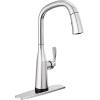 imageDelta Faucet Stryke Touchless Kitchen Faucet with Touch Technology Brushed Nickel Kitchen Sink Faucet with Pull Down Sprayer Lumicoat Arctic Stainless 9176TLARPRDSTLumicoat Chrome