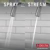 imageDelta Faucet Stryke Touchless Kitchen Faucet with Touch Technology Brushed Nickel Kitchen Sink Faucet with Pull Down Sprayer Lumicoat Arctic Stainless 9176TLARPRDSTLumicoat Chrome