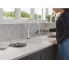 imageDelta Faucet Stryke Touchless Kitchen Faucet with Touch Technology Brushed Nickel Kitchen Sink Faucet with Pull Down Sprayer Lumicoat Arctic Stainless 9176TLARPRDSTLumicoat Chrome