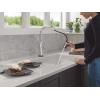 imageDelta Faucet Stryke Touchless Kitchen Faucet with Touch Technology Brushed Nickel Kitchen Sink Faucet with Pull Down Sprayer Lumicoat Arctic Stainless 9176TLARPRDSTLumicoat Chrome