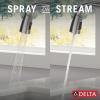 imageDelta Faucet Stryke Touchless Kitchen Faucet with Touch Technology Brushed Nickel Kitchen Sink Faucet with Pull Down Sprayer Lumicoat Arctic Stainless 9176TLARPRDSTLumicoat Chrome