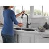 imageDelta Faucet Stryke Touchless Kitchen Faucet with Touch Technology Brushed Nickel Kitchen Sink Faucet with Pull Down Sprayer Lumicoat Arctic Stainless 9176TLARPRDSTMatte Black