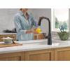 imageDelta Faucet Stryke Touchless Kitchen Faucet with Touch Technology Brushed Nickel Kitchen Sink Faucet with Pull Down Sprayer Lumicoat Arctic Stainless 9176TLARPRDSTMatte Black
