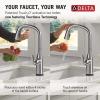 imageDelta Faucet Stryke Touchless Kitchen Faucet with Touch Technology Brushed Nickel Kitchen Sink Faucet with Pull Down Sprayer Lumicoat Arctic Stainless 9176TLARPRDSTLumicoat Arctic Stainless