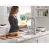 imageDelta Faucet Stryke Touchless Kitchen Faucet with Touch Technology Brushed Nickel Kitchen Sink Faucet with Pull Down Sprayer Lumicoat Arctic Stainless 9176TLARPRDSTLumicoat Arctic Stainless