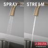 imageDelta Faucet Stryke Touchless Kitchen Faucet with Touch Technology Brushed Nickel Kitchen Sink Faucet with Pull Down Sprayer Lumicoat Arctic Stainless 9176TLARPRDSTLumicoat Champagne Bronze