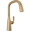 imageDelta Faucet Stryke Touchless Kitchen Faucet with Touch Technology Brushed Nickel Kitchen Sink Faucet with Pull Down Sprayer Lumicoat Arctic Stainless 9176TLARPRDSTLumicoat Champagne Bronze