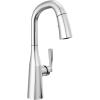 imageDelta Faucet Stryke Touchless Bar Faucet with Touch Technology Brushed Nickel Pull Down Prep Sink Faucet Lumicoat Arctic Stainless 9976TLARPRDSTLumicoat Chrome