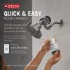 imageDelta Faucet 5Setting H2Okinetic Shower Head Black Stainless with Clarifi Premium Shower Filter Attachment with FilterBlack Stainless