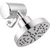 imageDelta Faucet 5Setting H2Okinetic Shower Head Black Stainless with Clarifi Premium Shower Filter Attachment with FilterChrome