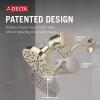 imageDelta Faucet 5Setting H2Okinetic Shower Head Black Stainless with Clarifi Premium Shower Filter Attachment with FilterPolished Nickel