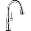 imageDelta Faucet Cassidy Touchless Kitchen Faucet with Touch Technology Brushed Nickel Kitchen Sink Faucet with Pull Down Sprayer Lumicoat Arctic Stainless 9197TLARPRDSTLumicoat Chrome