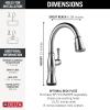 imageDelta Faucet Cassidy Touchless Kitchen Faucet with Touch Technology Brushed Nickel Kitchen Sink Faucet with Pull Down Sprayer Lumicoat Arctic Stainless 9197TLARPRDSTLumicoat Arctic Stainless