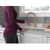 imageDelta Faucet Cassidy Touchless Kitchen Faucet with Touch Technology Brushed Nickel Kitchen Sink Faucet with Pull Down Sprayer Lumicoat Arctic Stainless 9197TLARPRDSTLumicoat Champagne Bronze