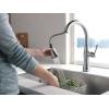 imageDelta Faucet Cassidy Touchless Kitchen Faucet with Touch Technology Brushed Nickel Kitchen Sink Faucet with Pull Down Sprayer Lumicoat Arctic Stainless 9197TLARPRDSTLumicoat Arctic Stainless