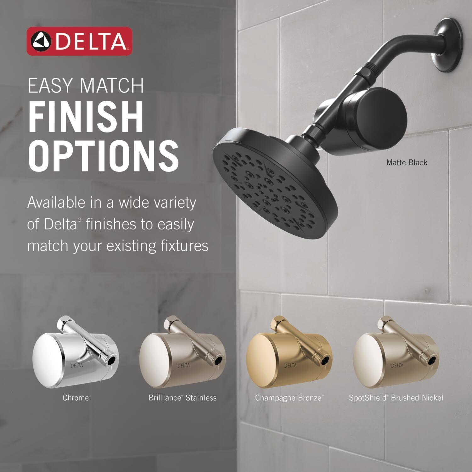 imageDelta Faucet Clarifi Standard Shower Filter Attachment Chrome with Additional Filter CartridgeChrome