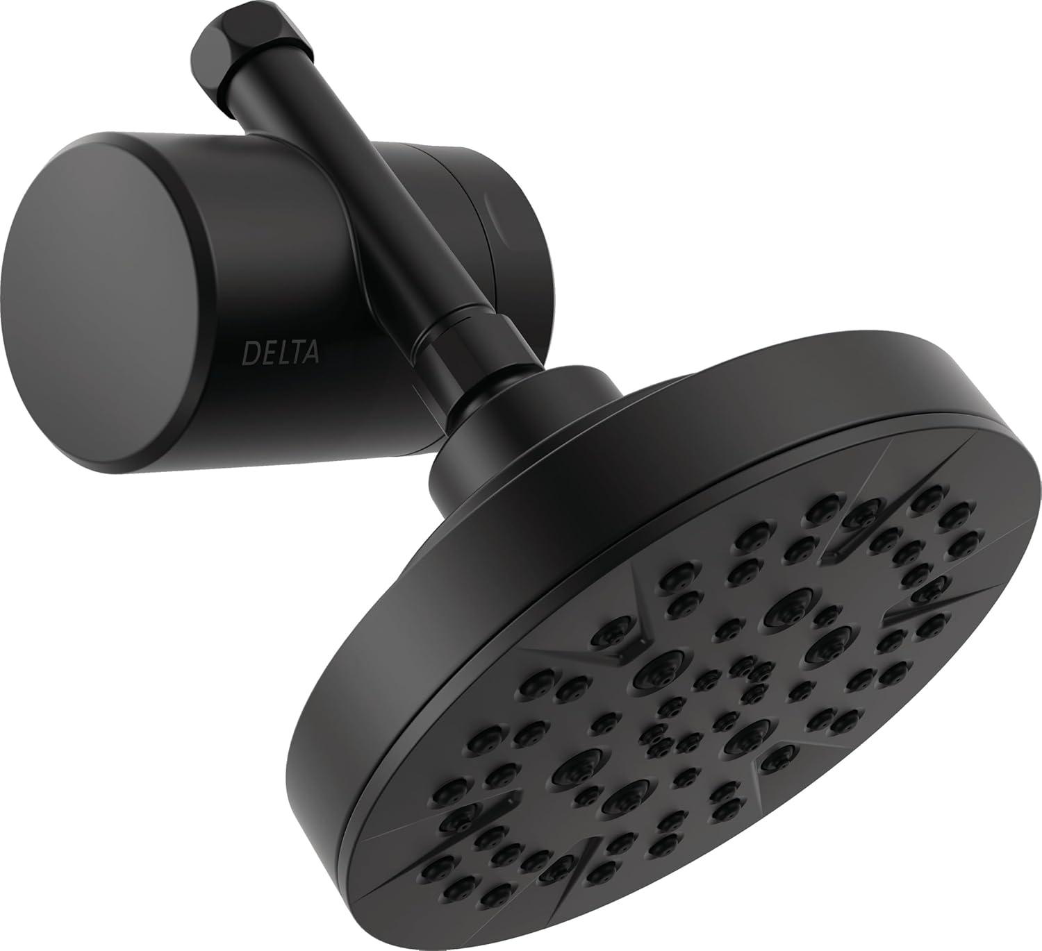 imageDelta Faucet Clarifi Standard Shower Filter Attachment Chrome with Additional Filter CartridgeMatte Black