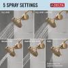 imageDelta Faucet Clarifi Standard Shower Filter Attachment Chrome with Additional Filter CartridgeChampagne Bronze