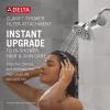 imageDelta Faucet Clarifi Standard Shower Filter Attachment Chrome with Additional Filter CartridgeChrome