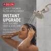 imageDelta Faucet Clarifi Standard Shower Filter Attachment Chrome with Additional Filter CartridgeStainless