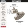 imageDelta Faucet Clarifi Standard Shower Filter Attachment Chrome with Additional Filter CartridgeStainless